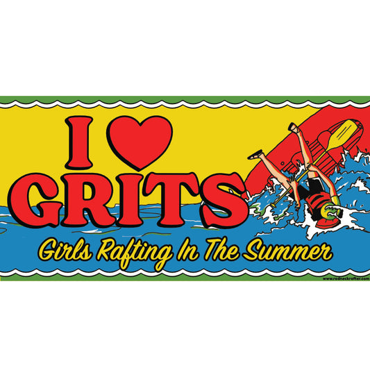 GRITS Bumper Sticker