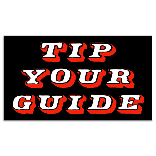 Tip Your Guide Sticker